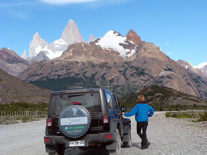 Last Frontiers' itinerary  driving Patagonia's southern highway