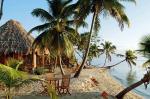 Cabins on the beach at Turtle Inn