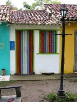 Colourful houses of the Quadrado