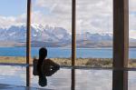 Even the Tierra pool has stunning views of Torres del Paine