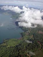 Osa peninsula from the sky