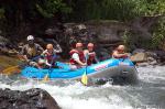 Rafting on the Pacuare river in Costa Rica
