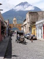 Image: Antigua street - Antigua and Guatemala City