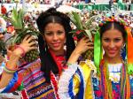 Local women at the Guelaguetza festival, Oaxaca
