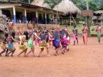 The Embera community dance.