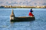 Reed boats on Lake Titicaca