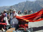 Weavers by the road in the Colca Valley, Peru